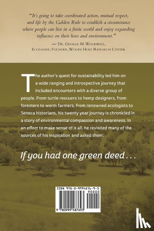 Mahood, David C - One Green Deed Spawns Another