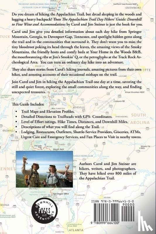Steiner, Carol, Steiner, Jim - The Appalachian Trail Day Hikers' Guide