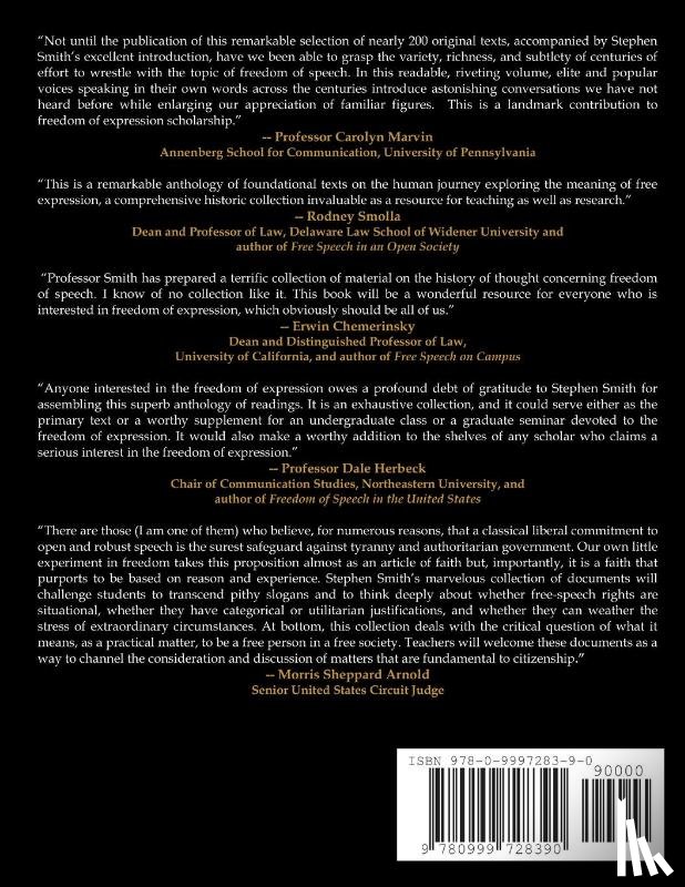 Smith, Stephen a - Freedom of Expression