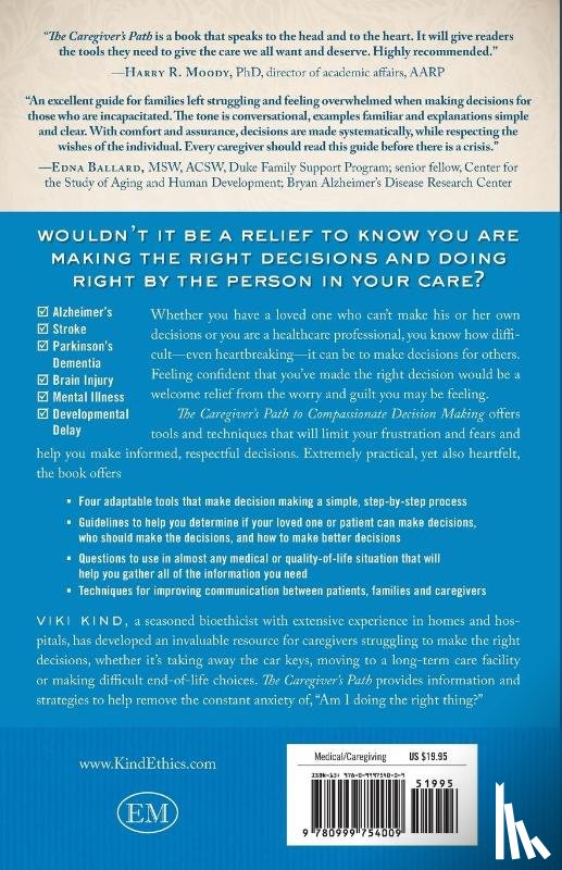 Kind, Viki - The Caregiver's Path to Compassionate Decision Making