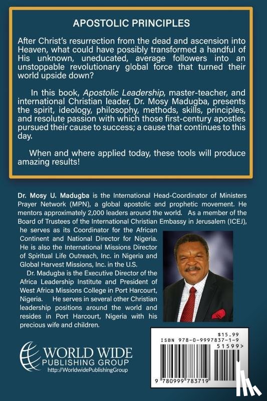 Madugba, Mosy - Apostolic Leadership