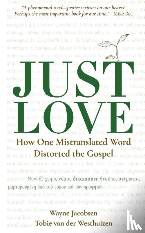 Jacobsen, Wayne, Westhuizen, Tobie van der - Just Love