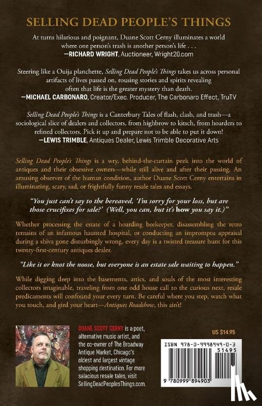 Cerny, Duane Scott - Selling Dead People's Things