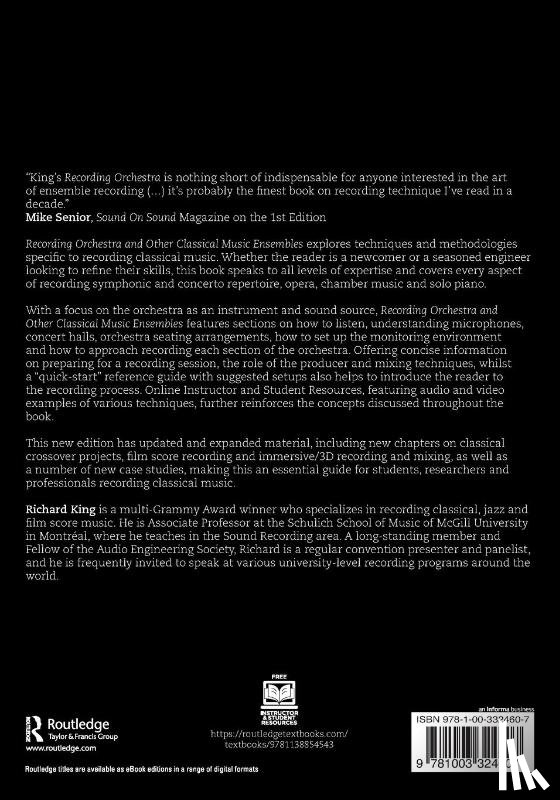 King, Richard - Recording Orchestra and Other Classical Music Ensembles