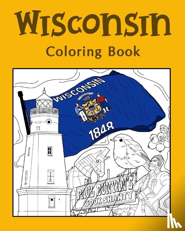 Paperland - Wisconsin Coloring Book