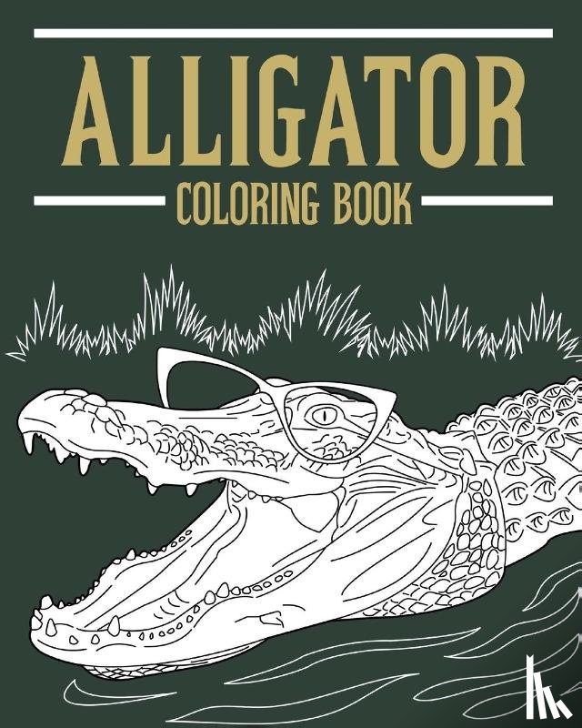 Paperland - Alligator Coloring Book