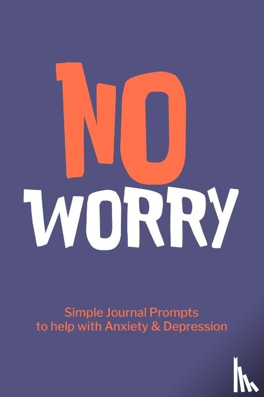 Paperland - No Worry Simple Journal Prompts to Help with Anxiety Depression