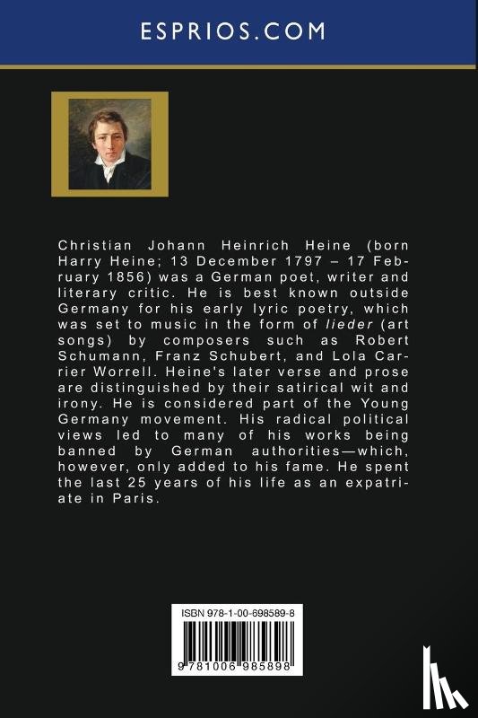 Heine, Heinrich - Poems and Ballads of Heinrich Heine (Esprios Classics)