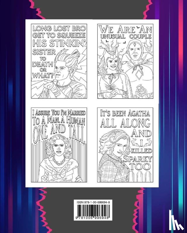 Paperland - WandaVision Coloring Book