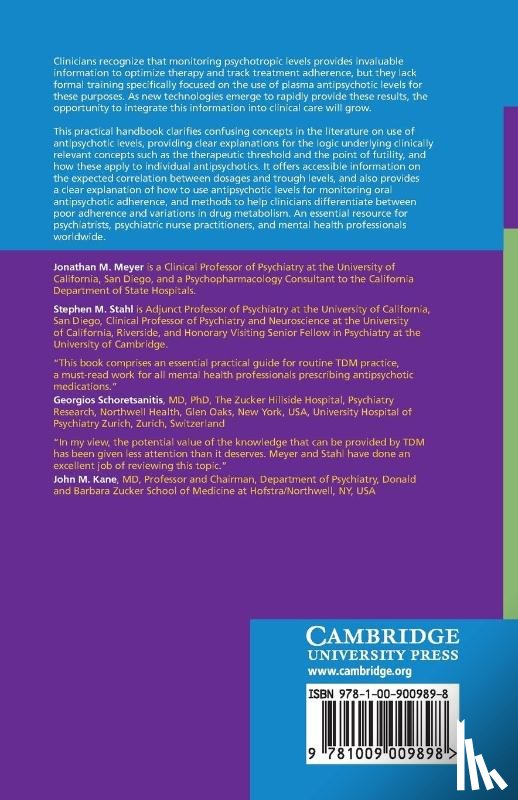 Meyer, Jonathan M., Stahl, Stephen M. - The Clinical Use of Antipsychotic Plasma Levels
