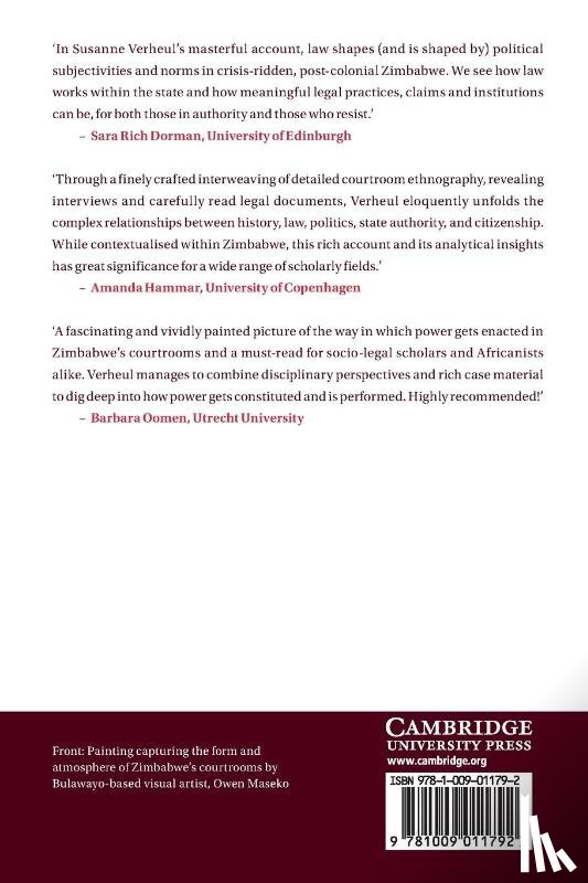 Verheul, Susanne (University of Oxford) - Performing Power in Zimbabwe