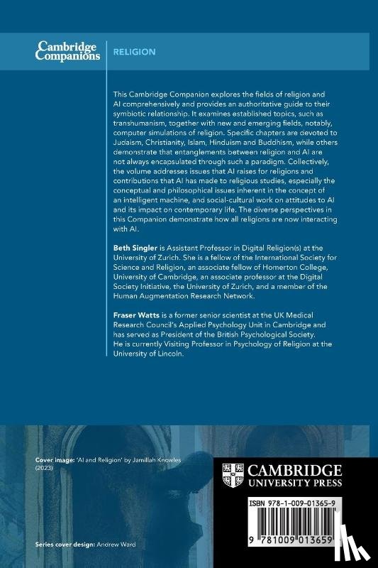  - The Cambridge Companion to Religion and Artificial Intelligence