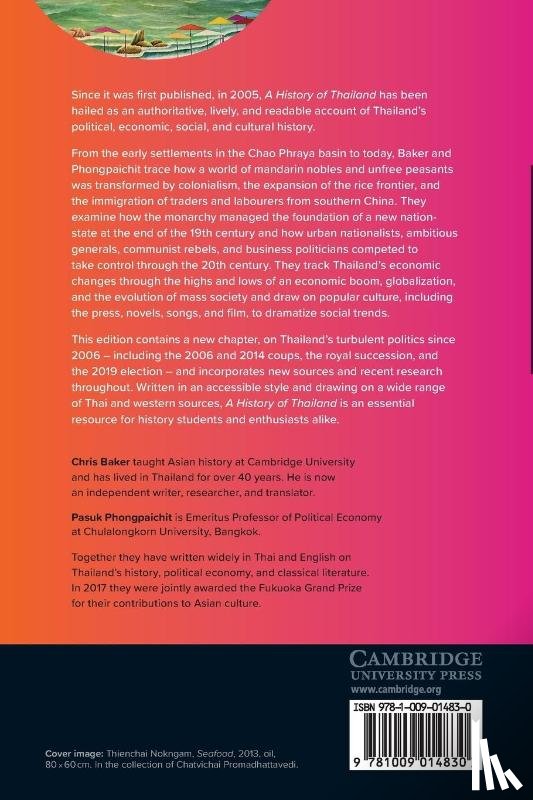 Baker, Chris, Phongpaichit, Pasuk (Chulalongkorn University - A History of Thailand