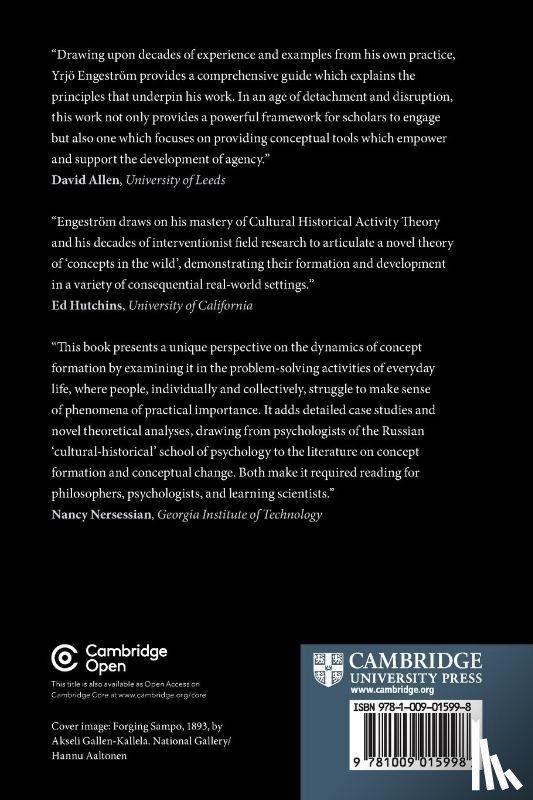 Engestrom, Yrjo (University of Helsinki) - Concept Formation in the Wild