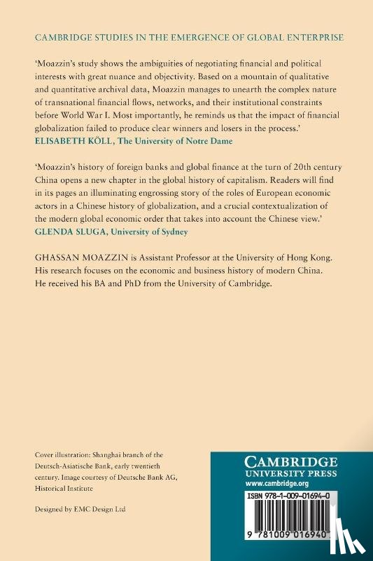 Moazzin, Ghassan (The University of Hong Kong) - Foreign Banks and Global Finance in Modern China