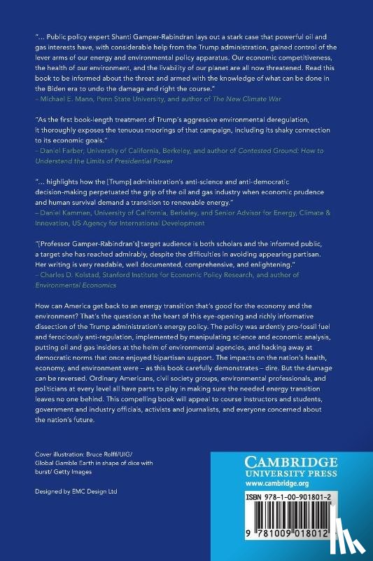 Gamper-Rabindran, Shanti (University of Pittsburgh) - America's Energy Gamble