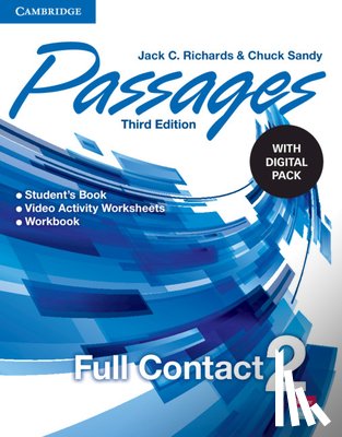 Richards, Jack C. - Passages Level 2 Full Contact with Digital Pack