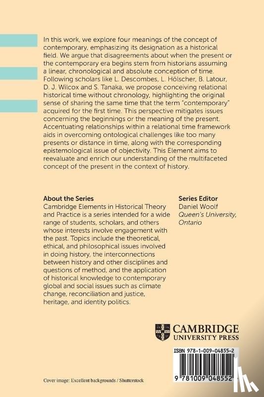 Mudrovcic, Maria Ines (Universidad Nacional del Comahue-CONICET-IPEHCS) - Conceptualizing the History of the Present Time