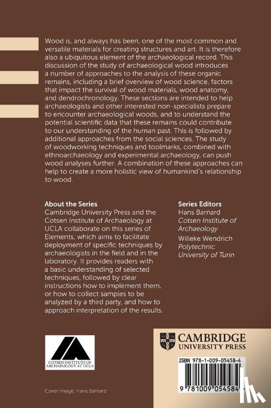 Arbuckle Macleod, Caroline (University of Saskatchewan) - Archaeological Wood and Woodworking