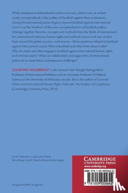 Hillebrecht, Courtney (University of Nebraska - Saving the International Justice Regime