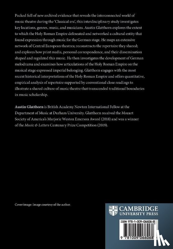 Glatthorn, Austin (University of Durham) - Music Theatre and the Holy Roman Empire