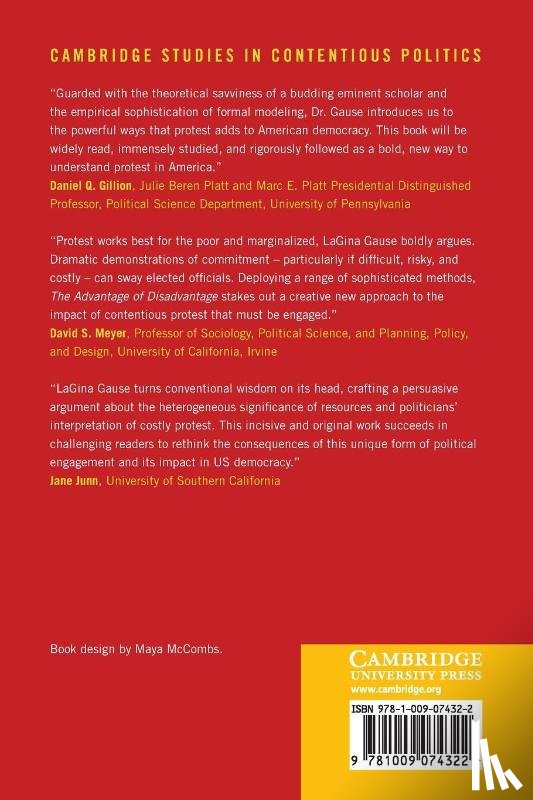 Gause, LaGina (University of California - The Advantage of Disadvantage