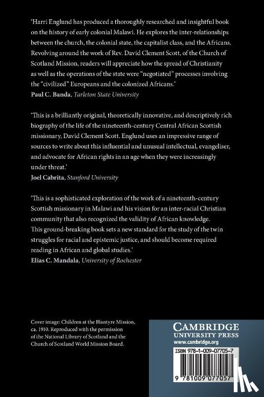 Englund, Harri (University of Cambridge) - Visions for Racial Equality