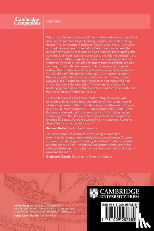  - The Cambridge Companion to Ottoman History