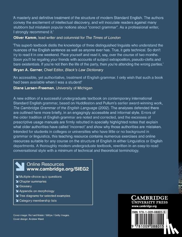 Huddleston, Rodney (University of Queensland), Pullum, Geoffrey K. (University of Edinburgh), Reynolds, Brett - A Student's Introduction to English Grammar