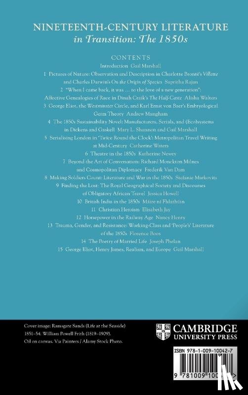  - Nineteenth-Century Literature in Transition: The 1850s