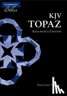  - KJV Topaz Reference Edition, Brown Calf Split Leather, Kj674
