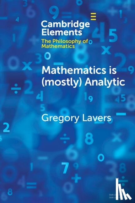 Lavers, Gregory (Concordia University - Mathematics is (mostly) Analytic
