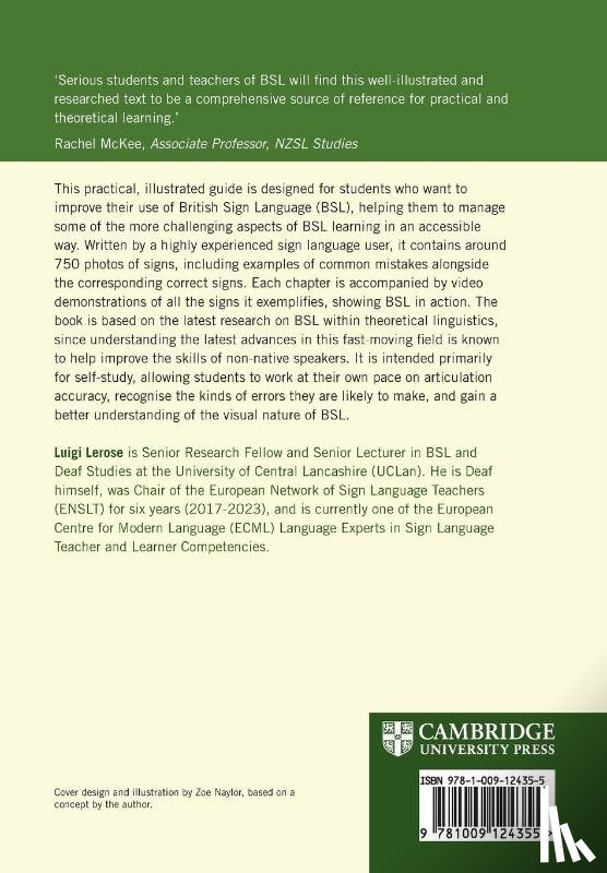 Lerose, Luigi (University of Central Lancashire - Improving Your British Sign Language