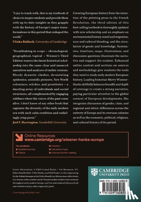 Wiesner-Hanks, Merry E. (University of Wisconsin - Early Modern Europe, 1450–1789