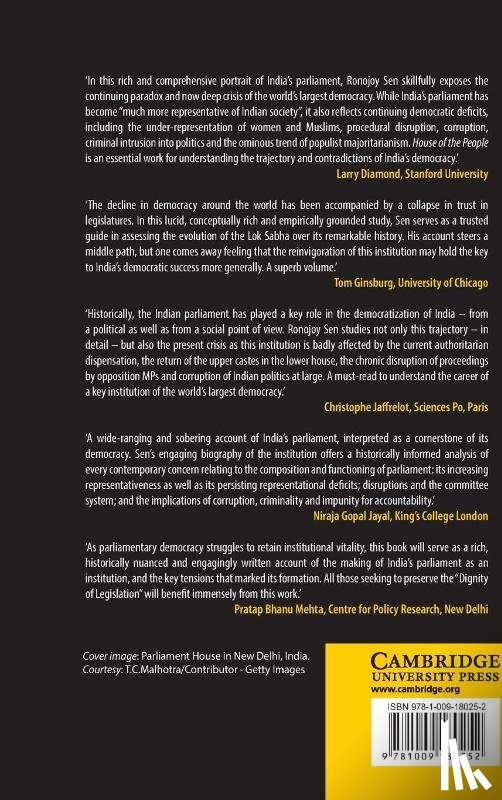 Sen, Ronojoy (National University of Singapore) - House of the People