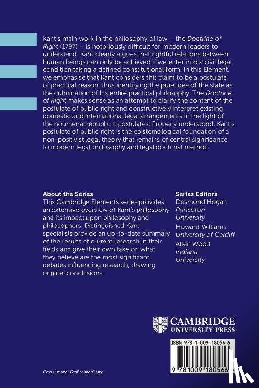 Capps, Patrick (University of Bristol Law school), Rivers, Julian (University of Bristol Law School) - The Postulate of Public Right