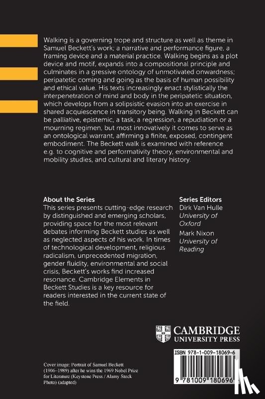 Furlani, Andre (Concordia University) - Pilgrim's Gress: The Beckett Walk