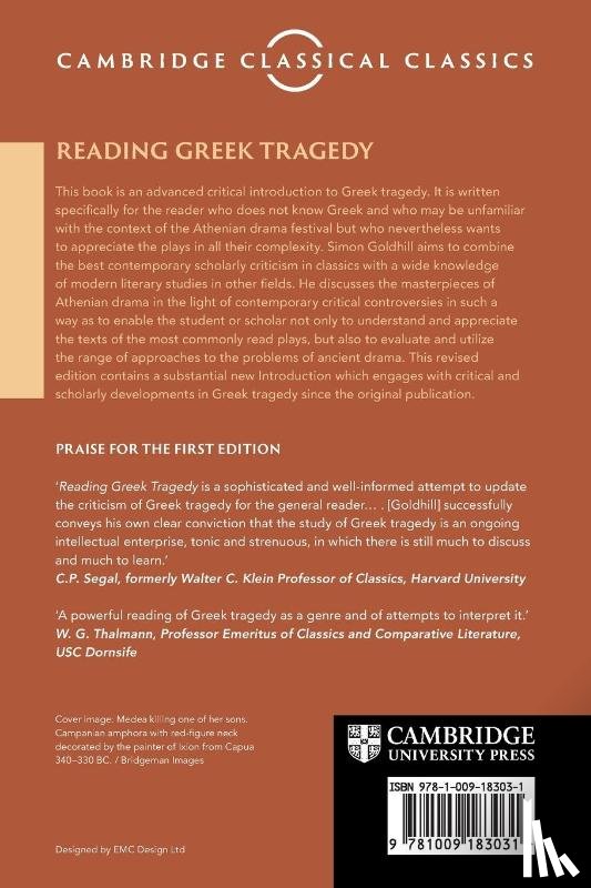 Goldhill, Simon (University of Cambridge) - Reading Greek Tragedy