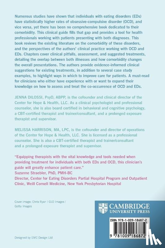 DiLossi, Jenna (Center for Hope and Health, Harrison, Melissa (Center for Hope and Health - Comorbid Eating Disorders and Obsessive-Compulsive Disorder
