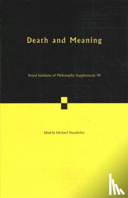  - Death and Meaning: Volume 90