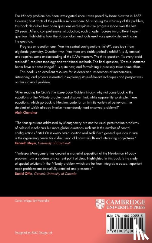 Montgomery, Richard (University of California - Four Open Questions for the N-Body Problem