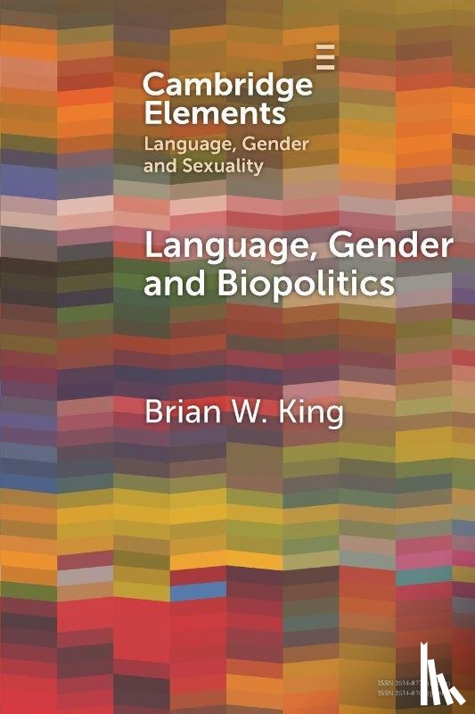 King, Brian W. (The University of Hong Kong) - Language, Gender and Biopolitics