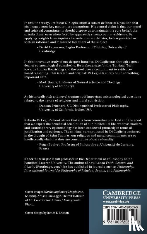 Di Ceglie, Roberto - God, the Good, and the Spiritual Turn in Epistemology