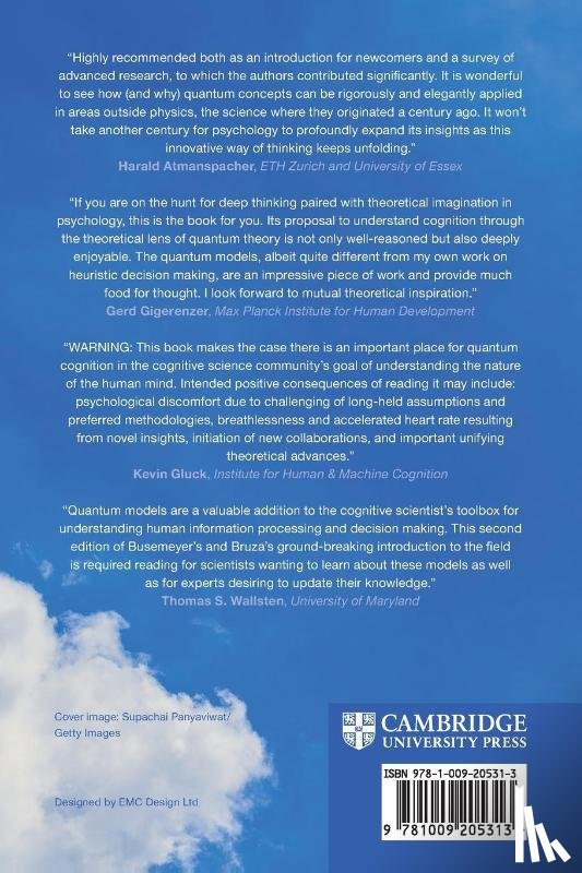 Busemeyer, Jerome R. (Indiana University), Bruza, Peter D. (Queensland University of Technology) - Quantum Models of Cognition and Decision