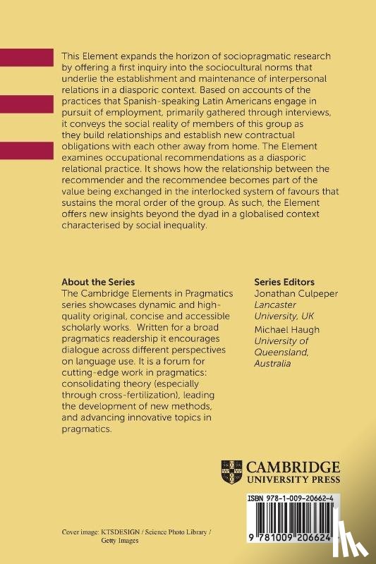 Reiter, Rosina Marquez (The Open University - Leveraging Relations in Diaspora