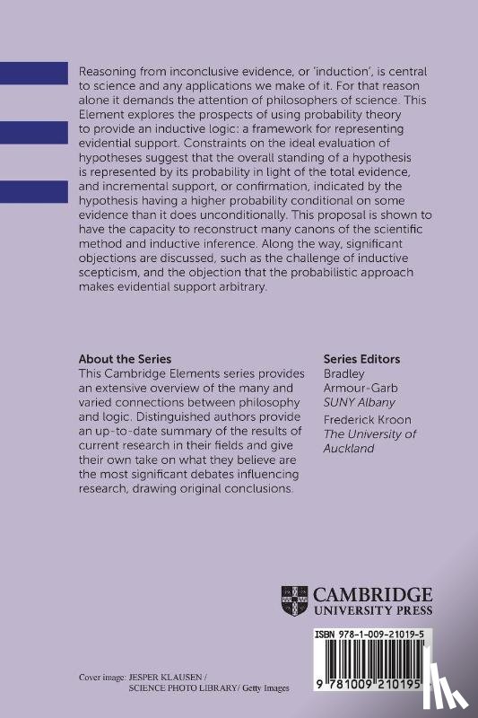Eagle, Antony (University of Adelaide) - Probability and Inductive Logic