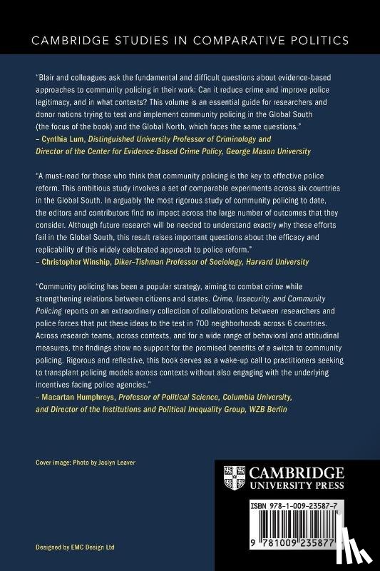  - Crime, Insecurity, and Community Policing