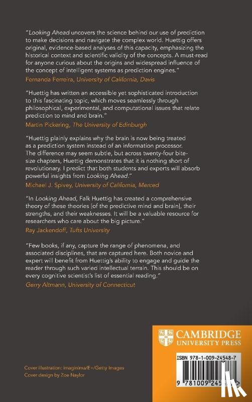 Huettig, Falk (Max-Planck-Institut fur Psycholinguistik - Looking Ahead