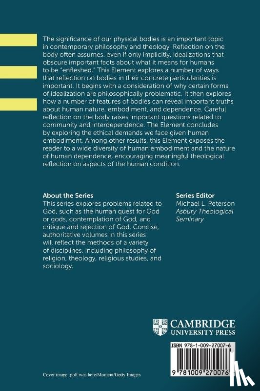 Timpe, Kevin (Calvin University - Embodiment, Dependence, and God