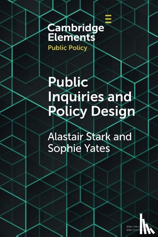 Stark, Alastair (University of Queensland), Yates, Sophie (Australian National University, Canberra) - Public Inquiries and Policy Design